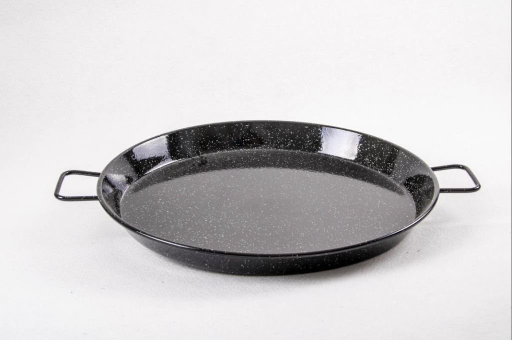 poêle à paella acier émaillé - Paella du Sud