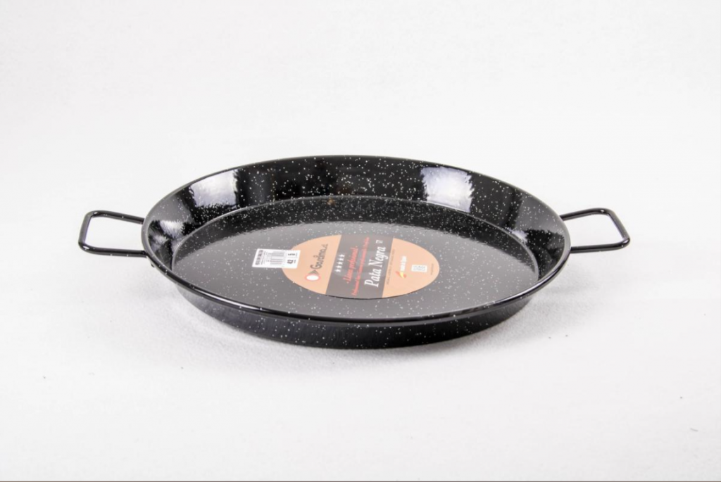 poêle à paella en acier émaillé induction - Paella du Sud