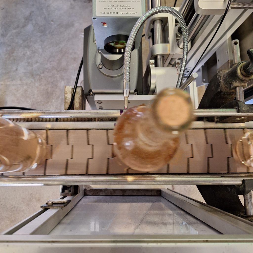 marquage industriel laser verre - Codeco'System