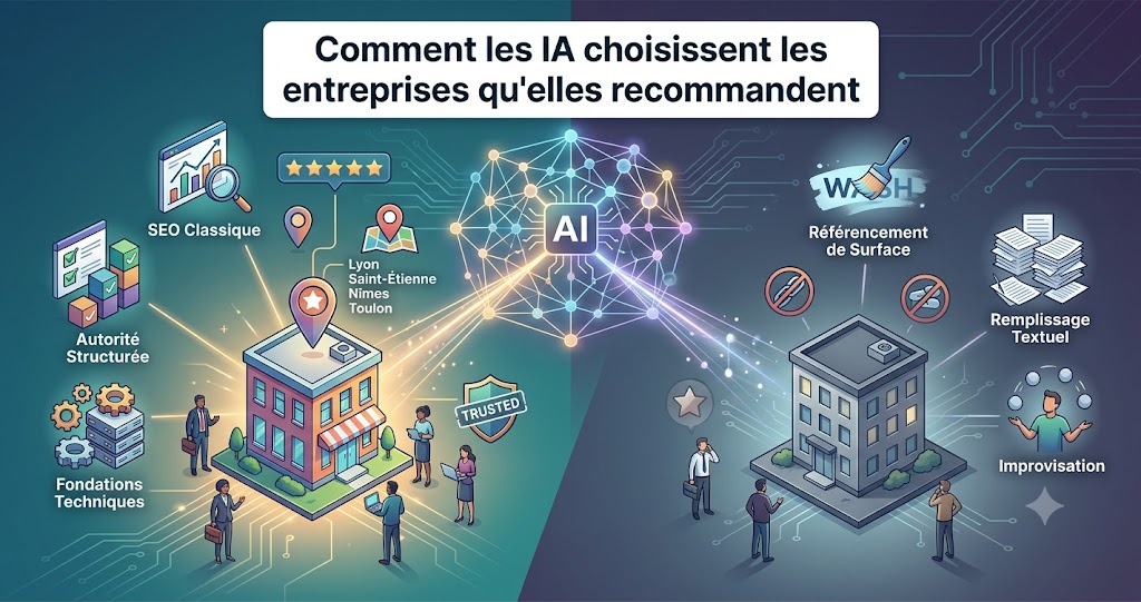 comment mon entreprise peut être citer par l'IA
